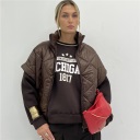 felpa con stampa america